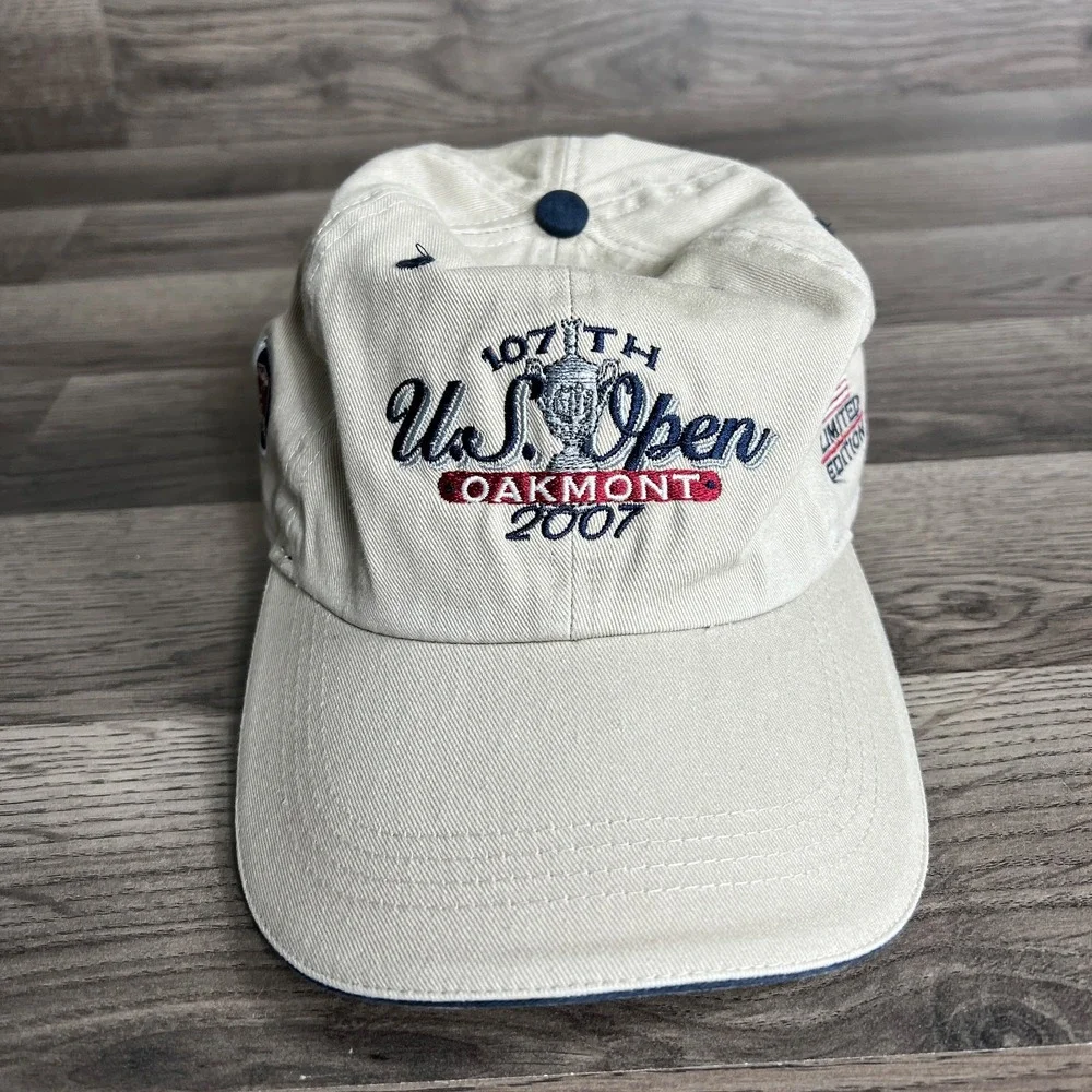 US Open‎ Championship Golf Hat Adjustable 107th Oakmont 2007 USGA